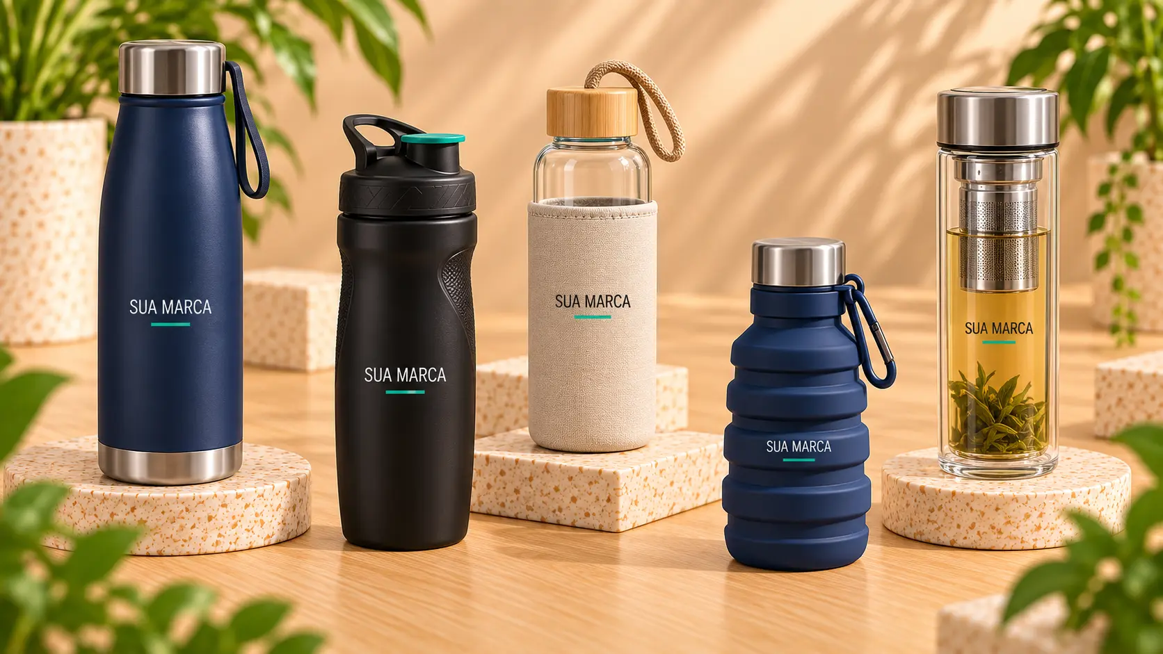 Produtos da categoria Garrafas e squeezes
